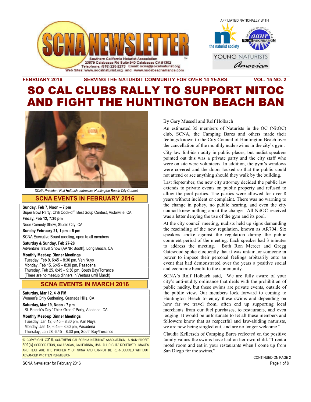 So Cal Clubs Rally to Support Nitoc and Fight the Huntington Beach Ban