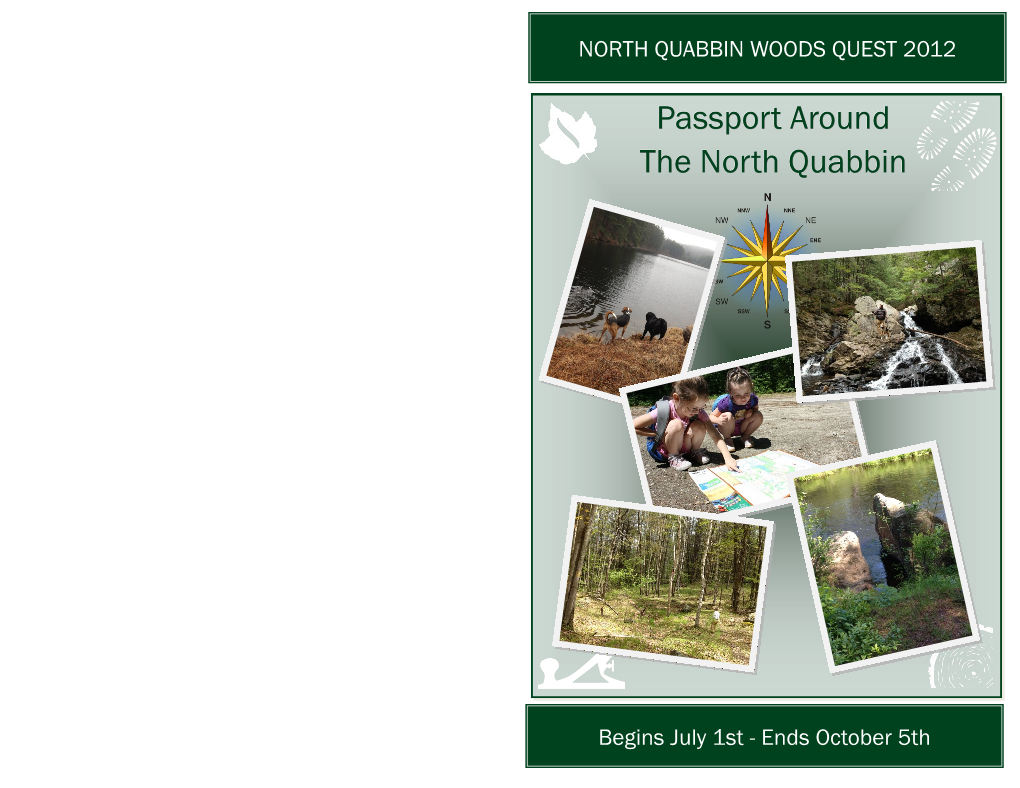 Passport Around the North Quabbin