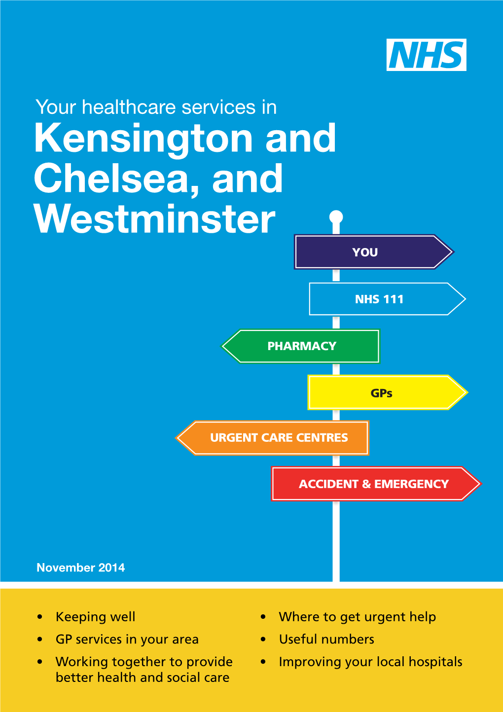 Kensington and Chelsea, and Westminster YOU