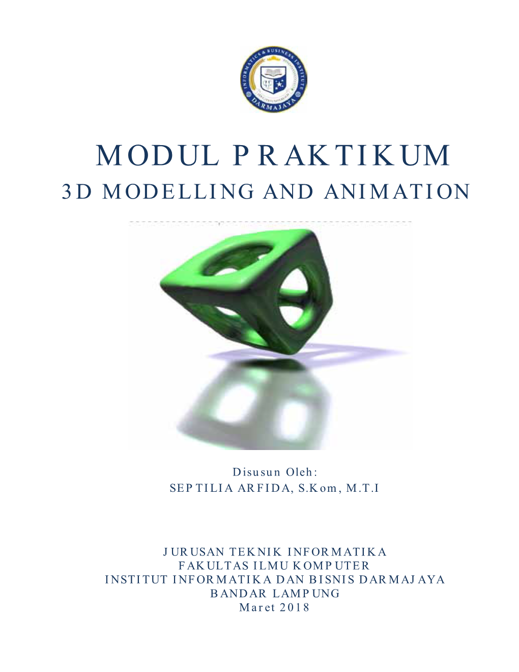 Modul Praktikum 3D Modelling and Animation