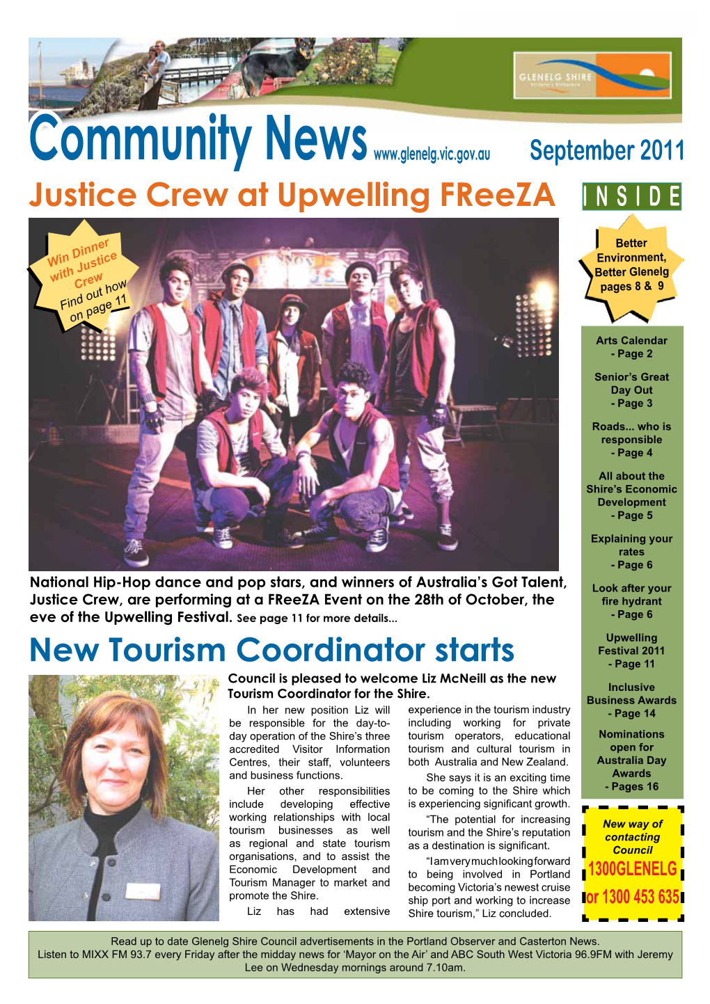 Community News SEPTEMBER 2011 1