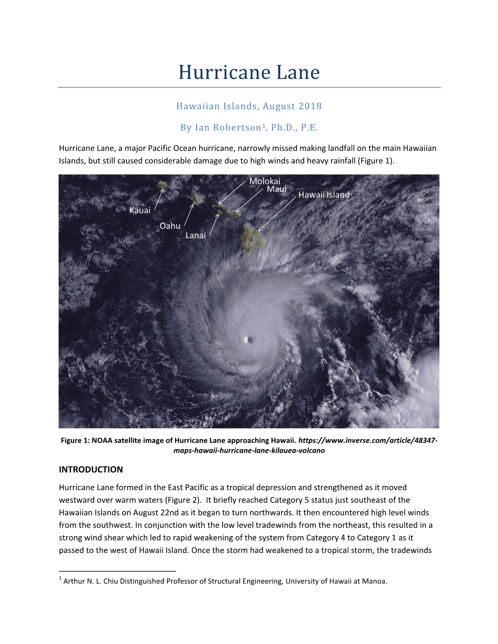 Hurricane Lane