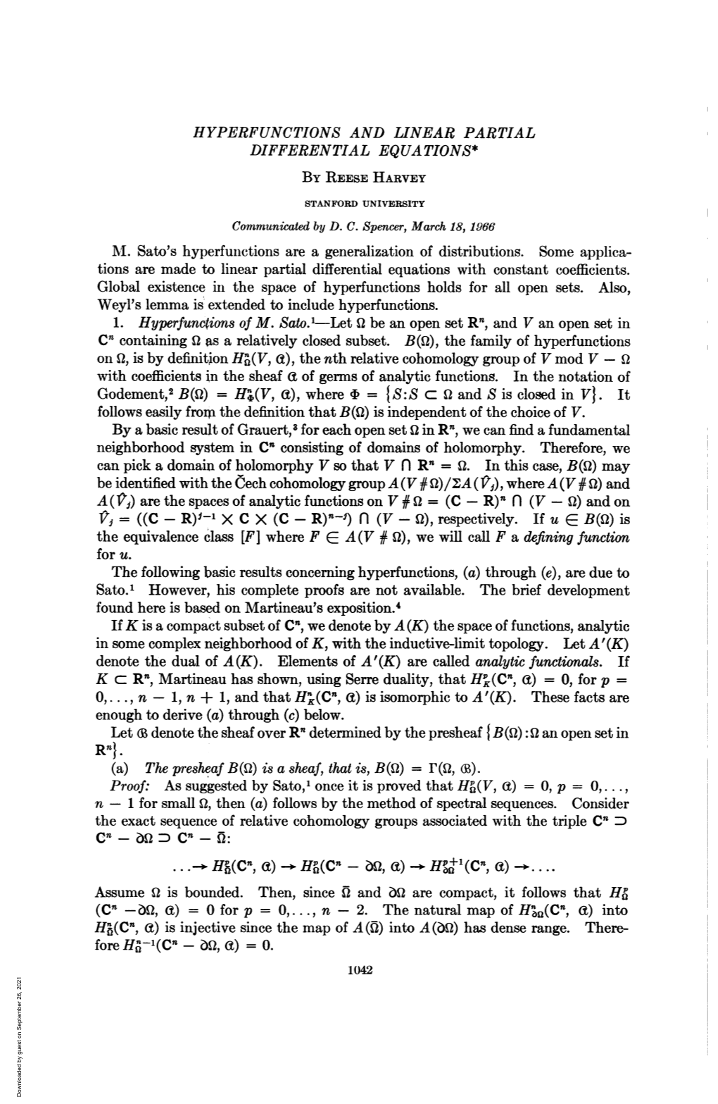 N (V - 2) and on V3 = ((C - R)-1 X C X (C - R)N-I) N (V - ), Respectively