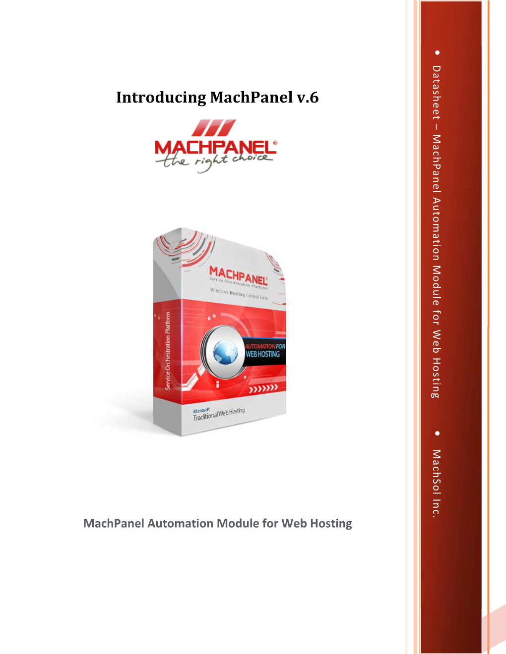 4. What Is Machpanel Automation Module for Web Hosting?