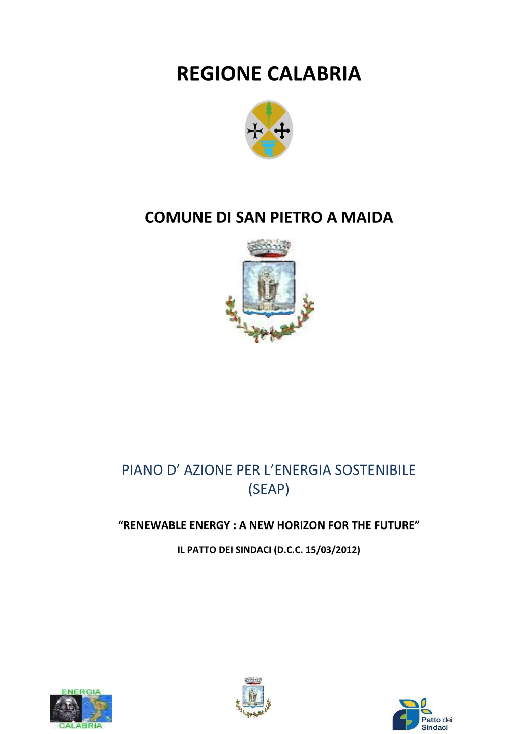 Regione Calabria Comune Di San Pietro a Maida