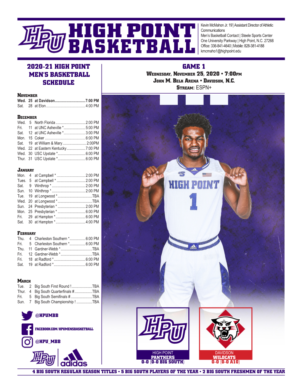 High Point Basketball