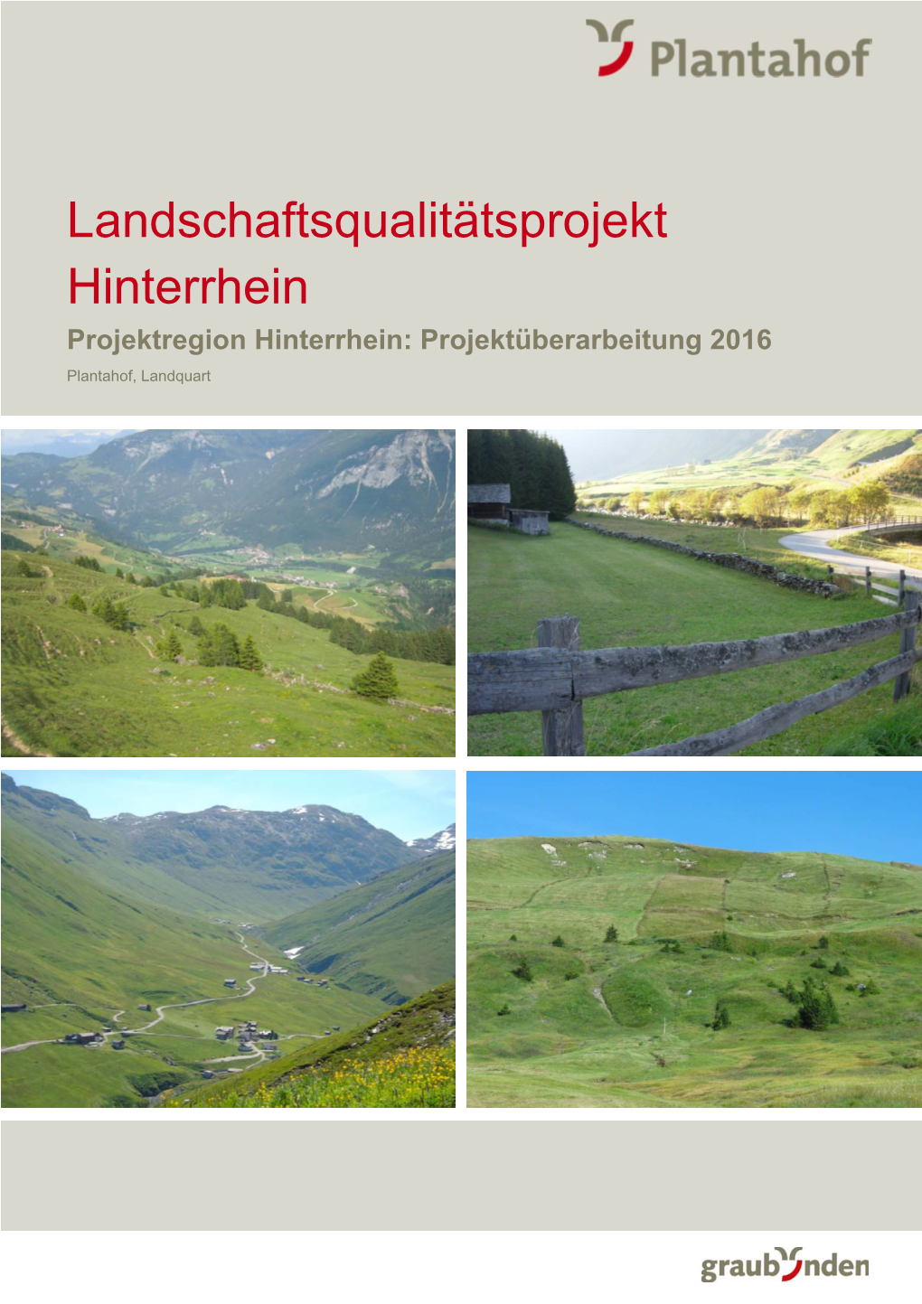 Landschaftsqualitätsprojekt Hinterrhein