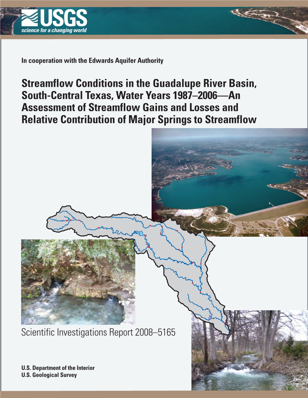 Streamflow Conditions in the Guadalupe River Basin, South