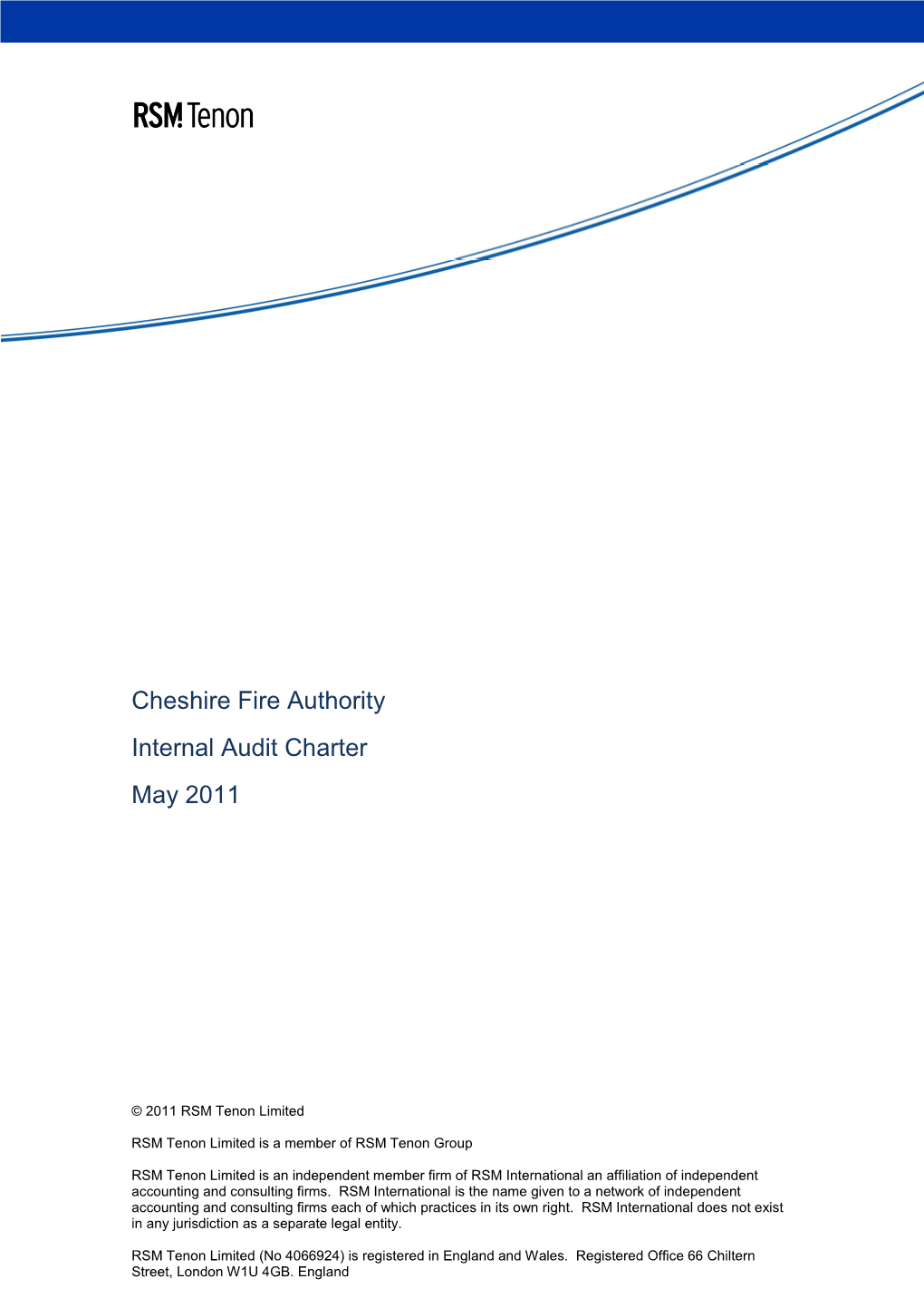 Item 3 Appendix 2 Int Audit Charter June 20111506