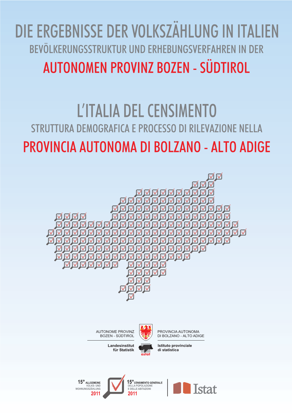 Die Ergebnisse Der Volkszählung in Italien L'italia Del Censimento