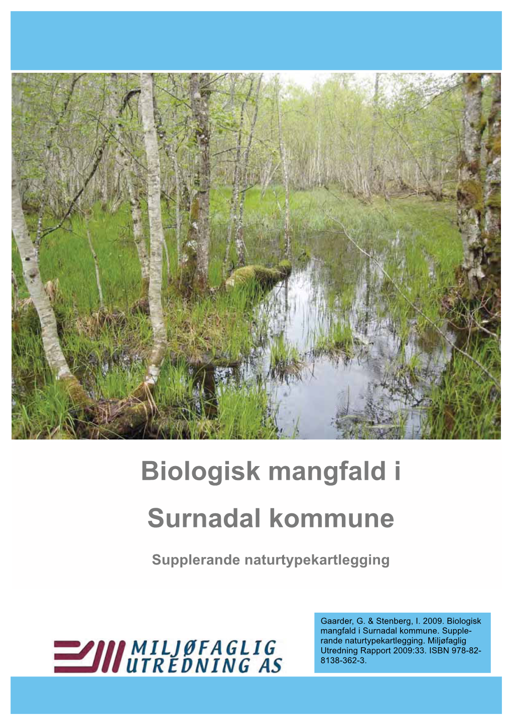 Biologisk Mangfald I Surnadal Kommune
