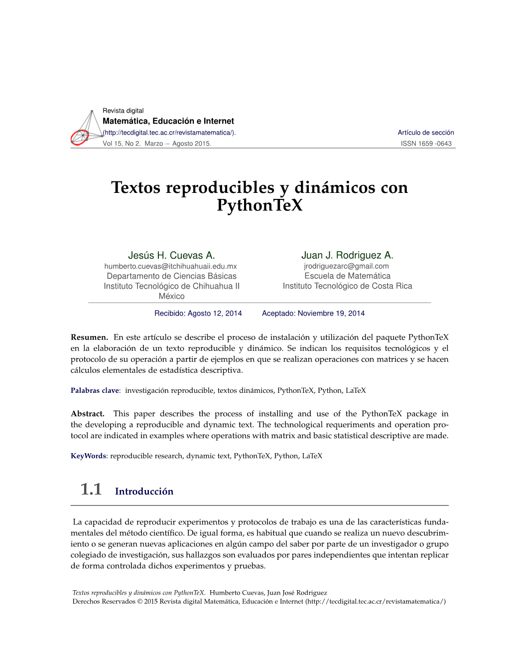 Textos Reproducibles Y Dinámicos Con Pythontex