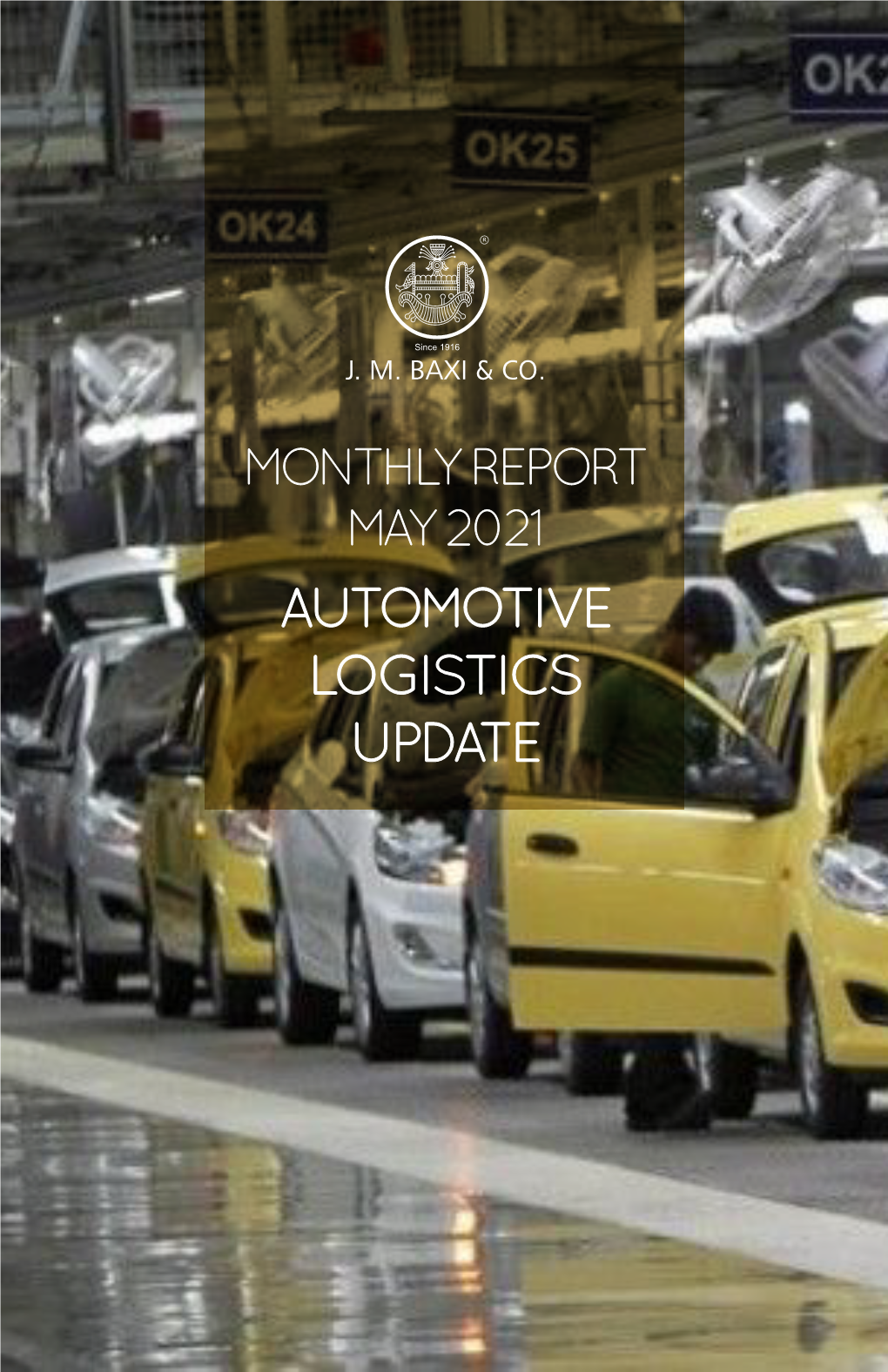 Automotive Logistics Update Table of Content