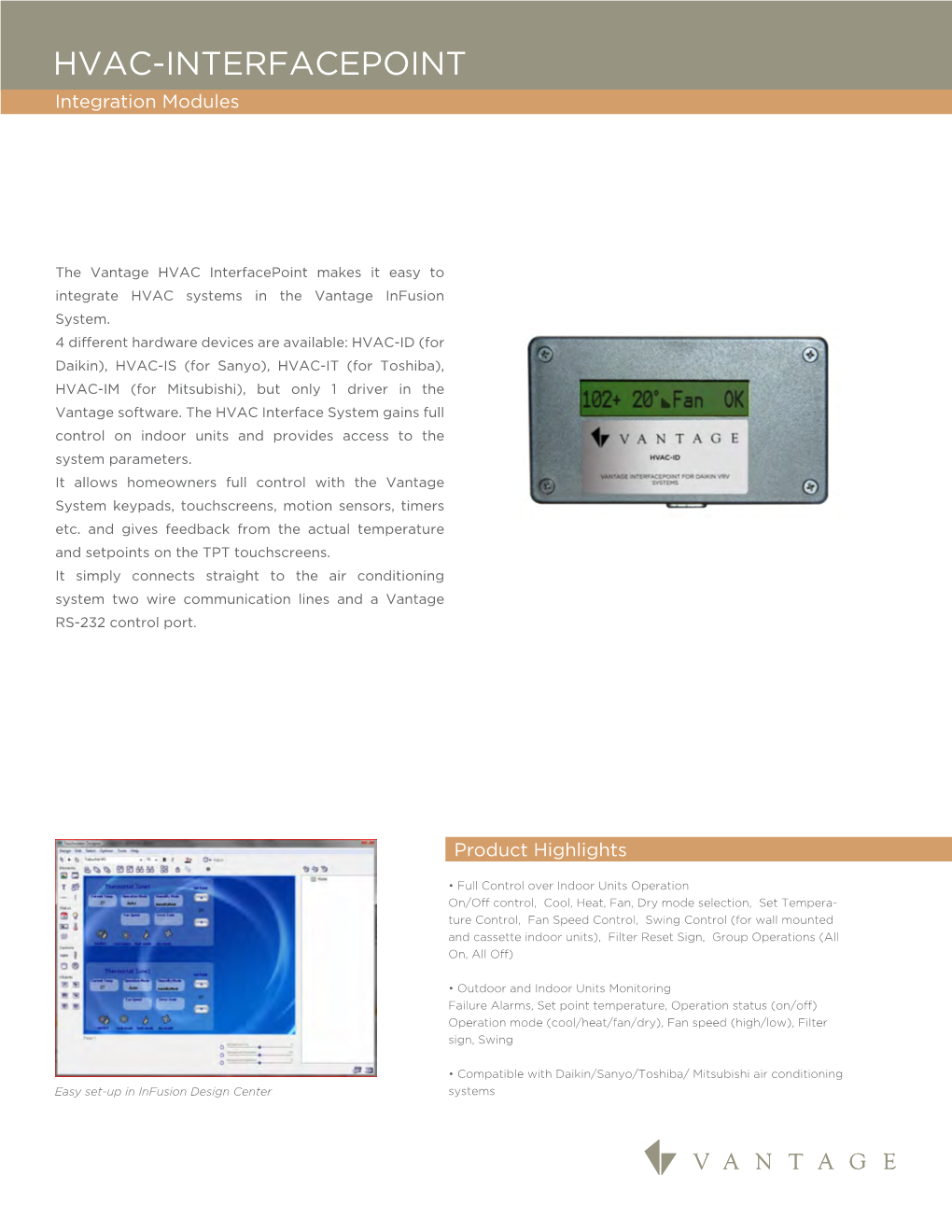 HVAC-INTERFACEPOINT Integration Modules