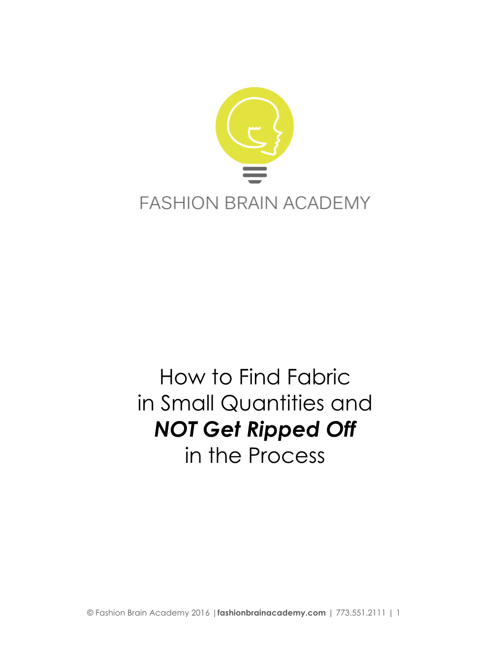 How to Find Fabric in Small Quantities and NOT Get Ripped Off in the Process