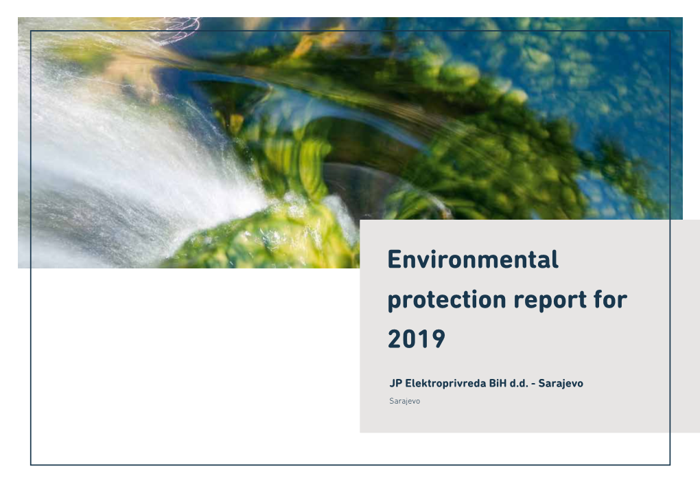 Environmental Protection Report for 2019