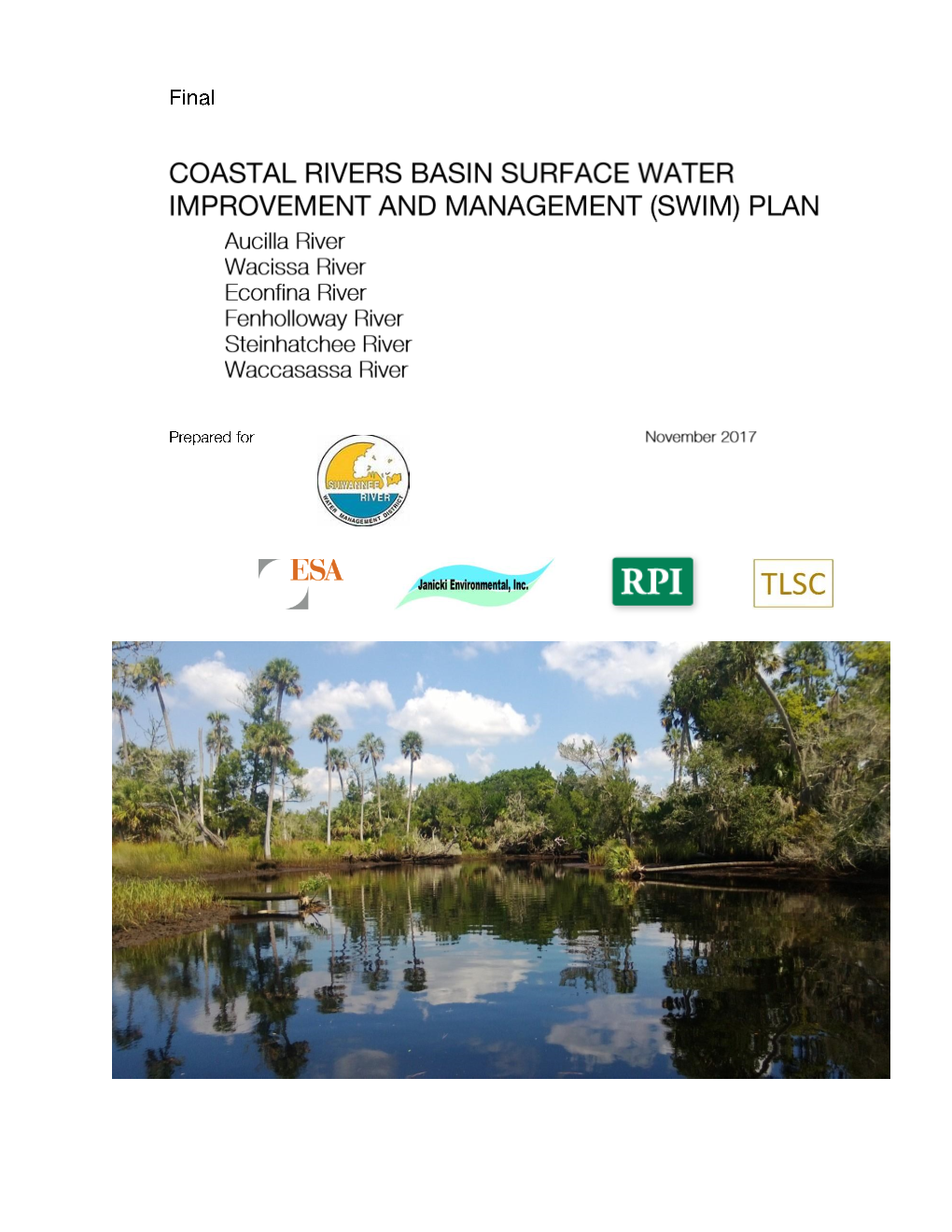 Coastal Rivers Basin Surface Water Improvement and Management