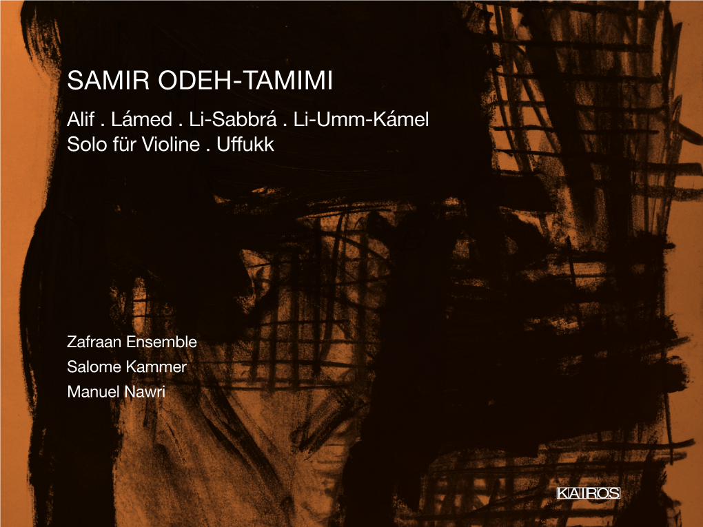 Samir Odeh-Tamimi — Chamber Works