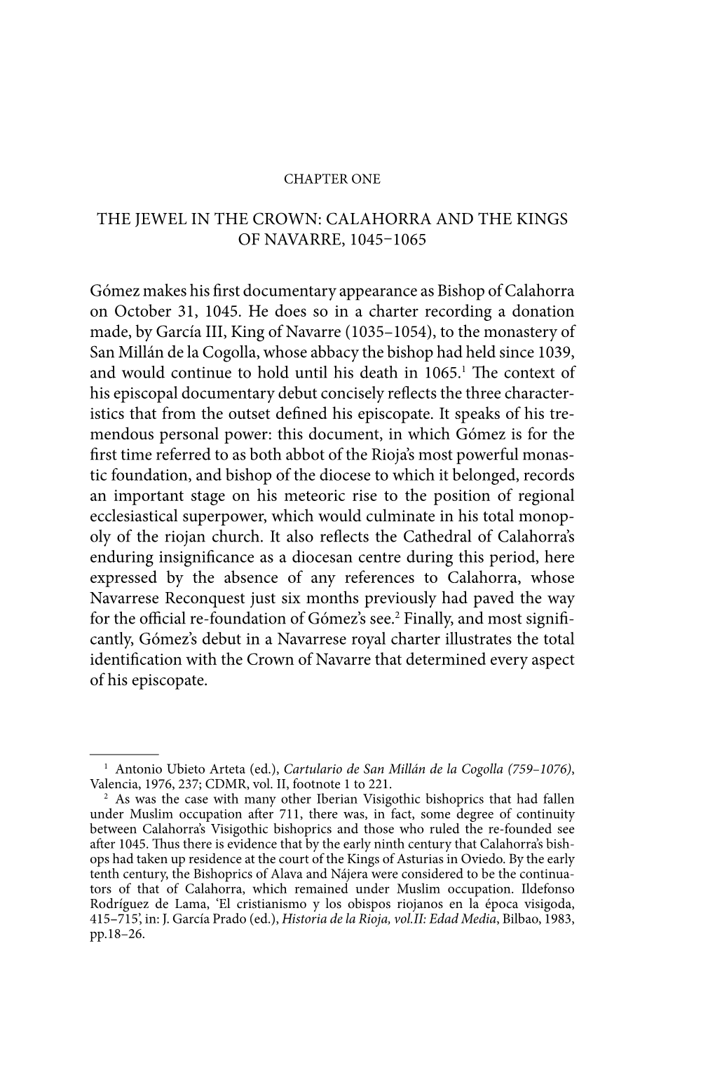 Calahorra and the Kings of Navarre, 1045–1065