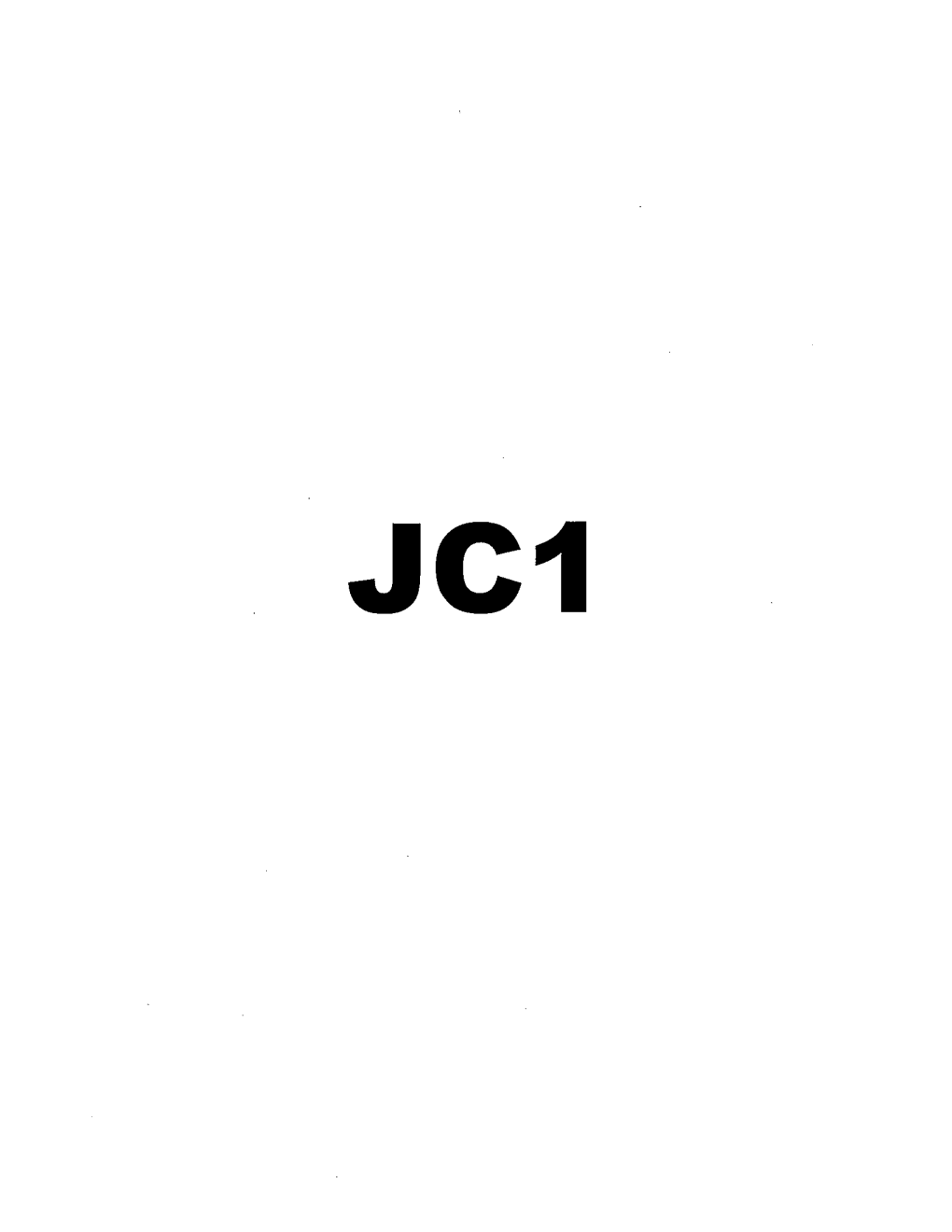 JC1 Testimony