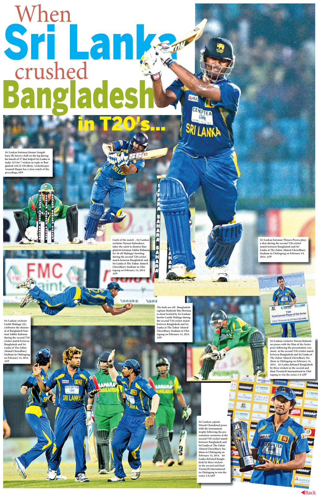 When Sri Lanka Crushed Bangladesh in T20's