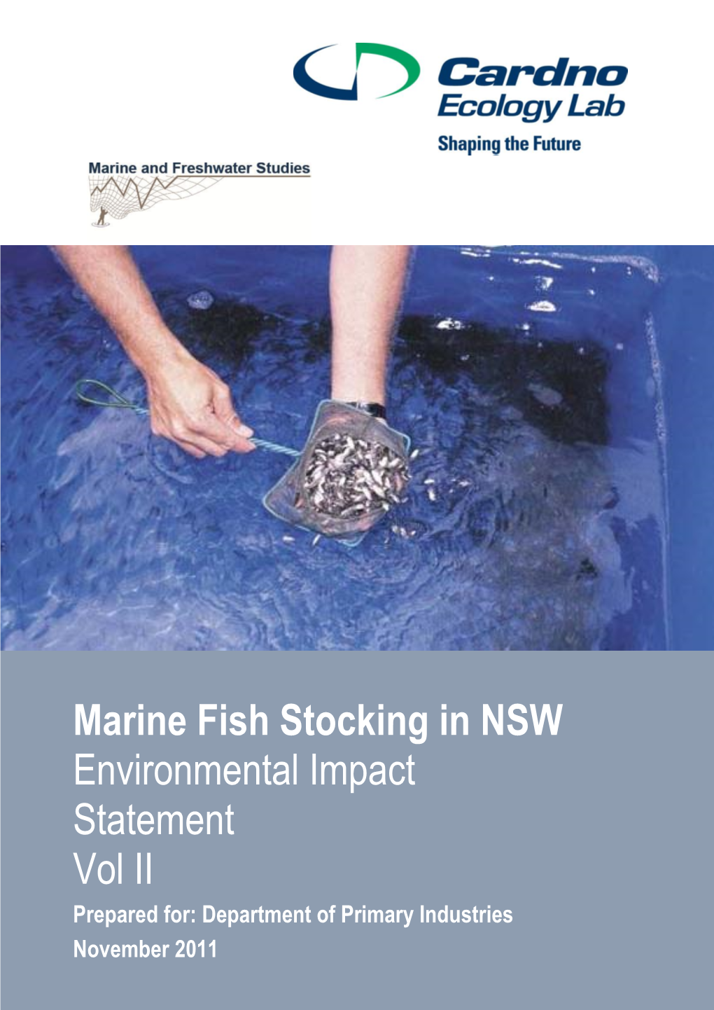 Marine Fish Stocking Environmental Impact Statement