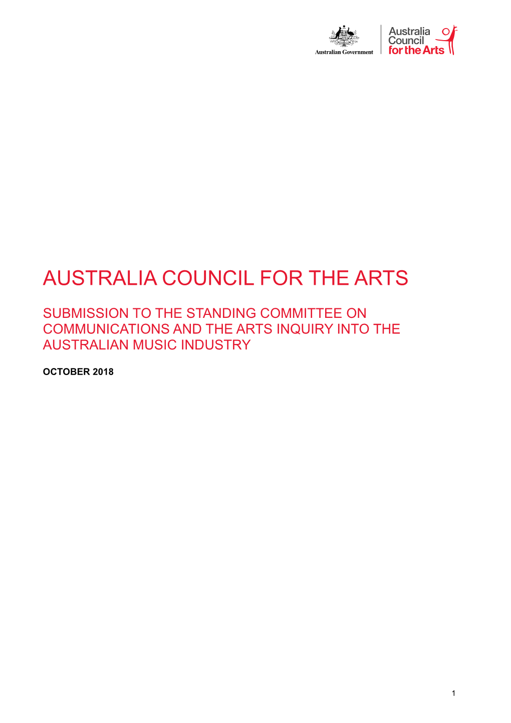 Australia Council for the Arts