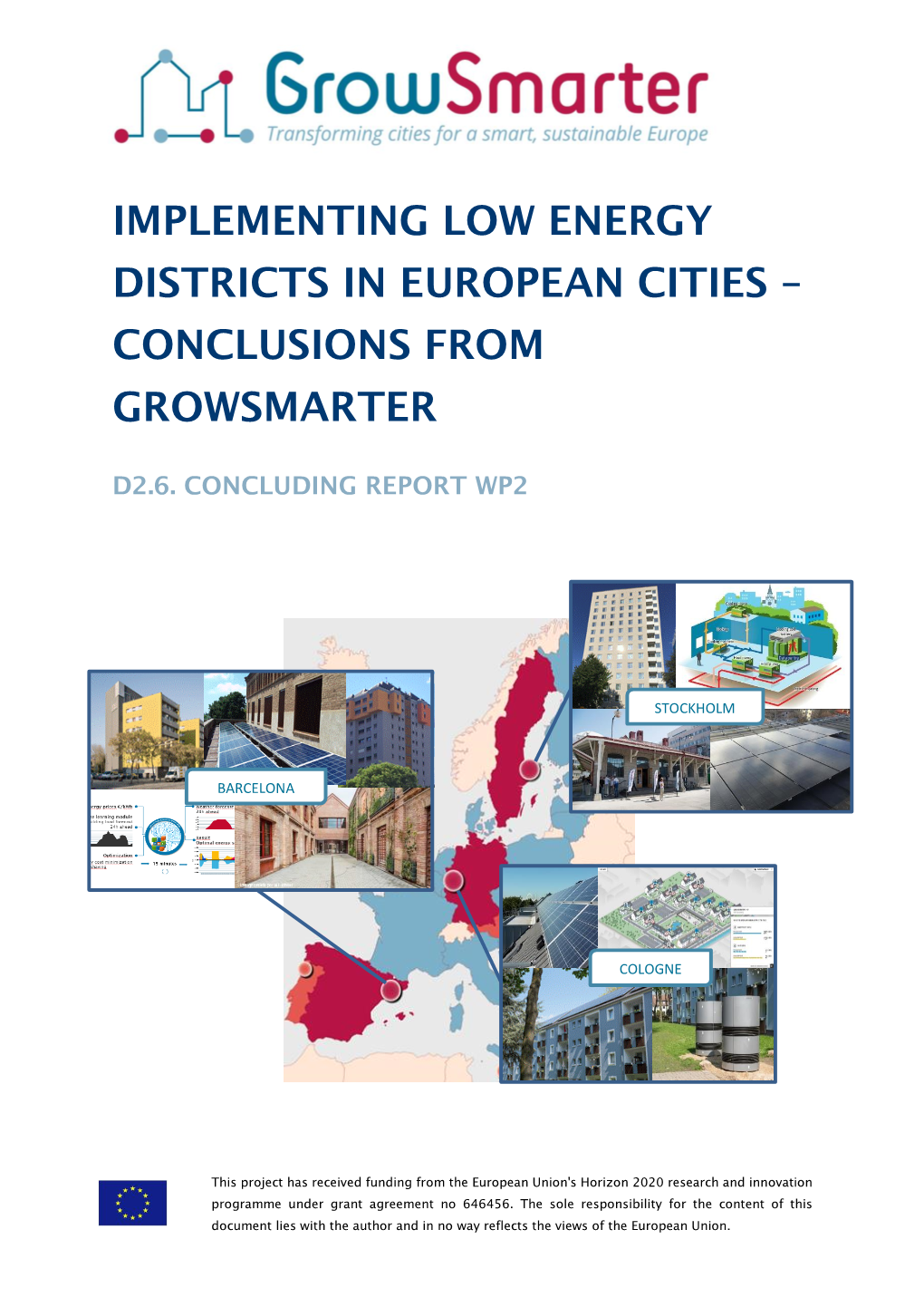 Concluding Report on Low Energy Districts