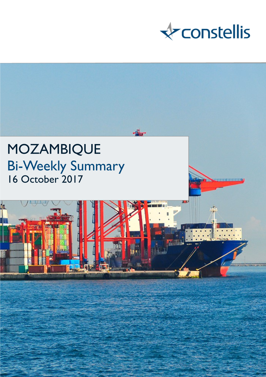 MOZAMBIQUE Bi-Weekly Summary 16 October 2017