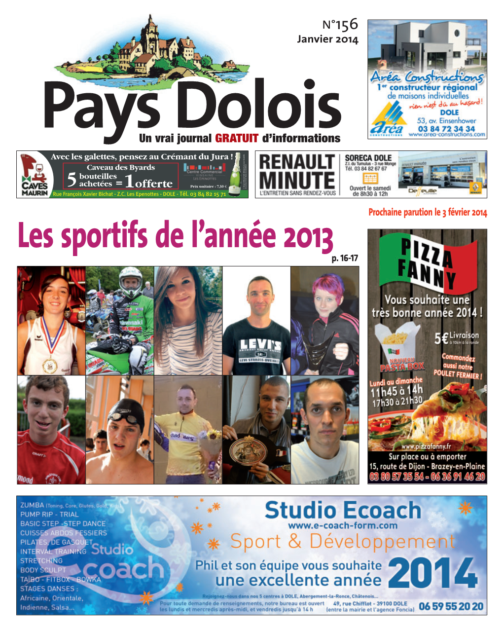 Les Sportifs De L'année 2013