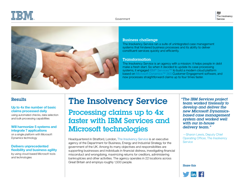 The Insolvency Service