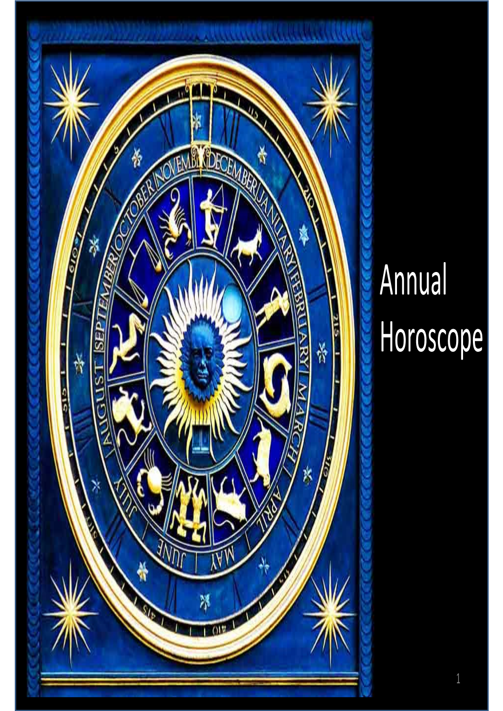 Annual Horoscope
