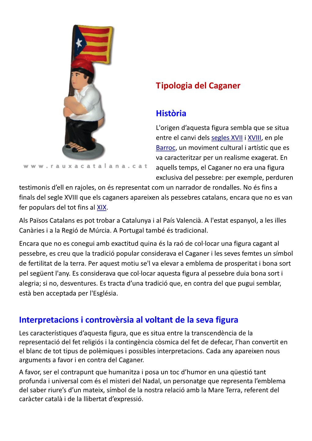 Tipologia Del Caganer Història Interpretacions I Controvèrsia Al