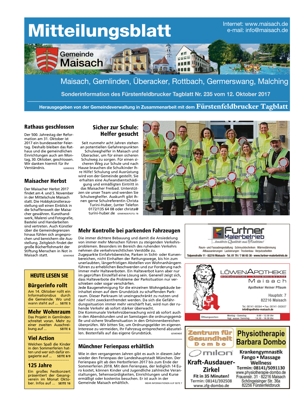 Mitteilungsblatt Oktober 2017