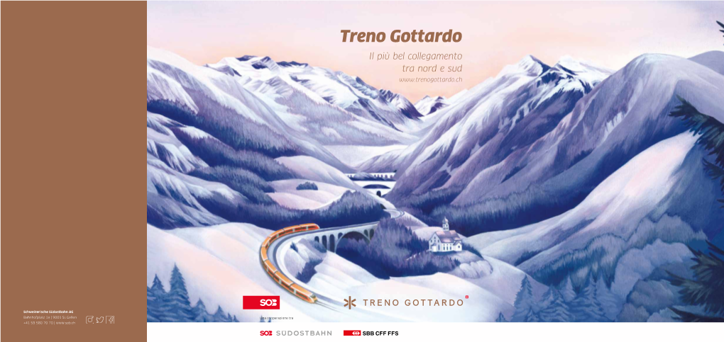 Treno Gottardo Il Più Bel Collegamento Tra Nord E Sud