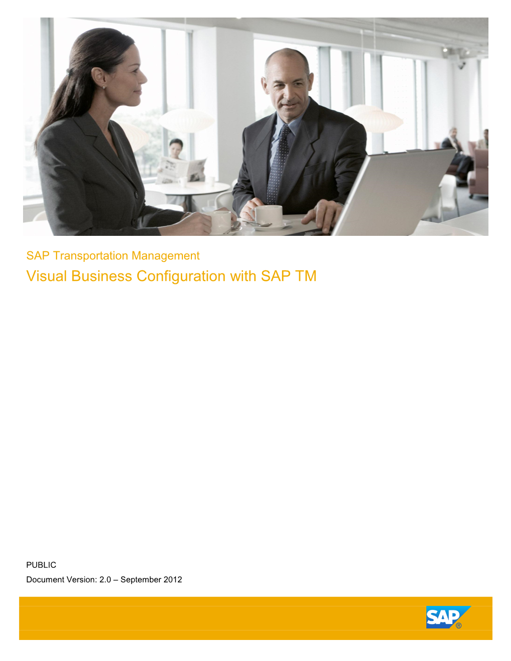 SAP Transportation Management Visual Business Configuration with SAP TM