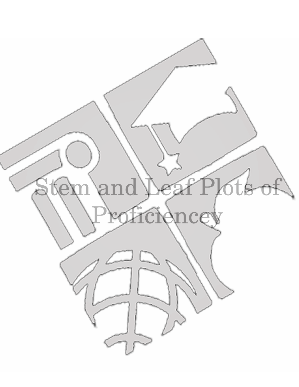 Stem and Leaf Plots of Proficiencey the North Carolina State Testing Results, 2018–19