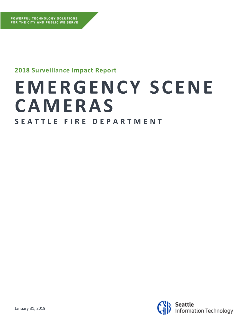 Emergency Scene Cameras Seattle Fire Departm Ent