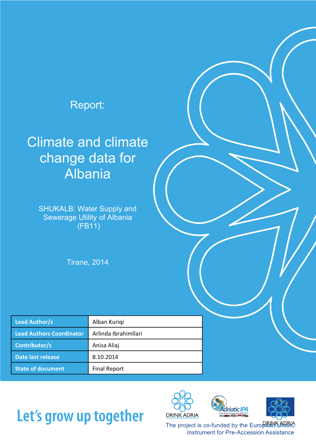 Climate and Climate Change Data for Albania