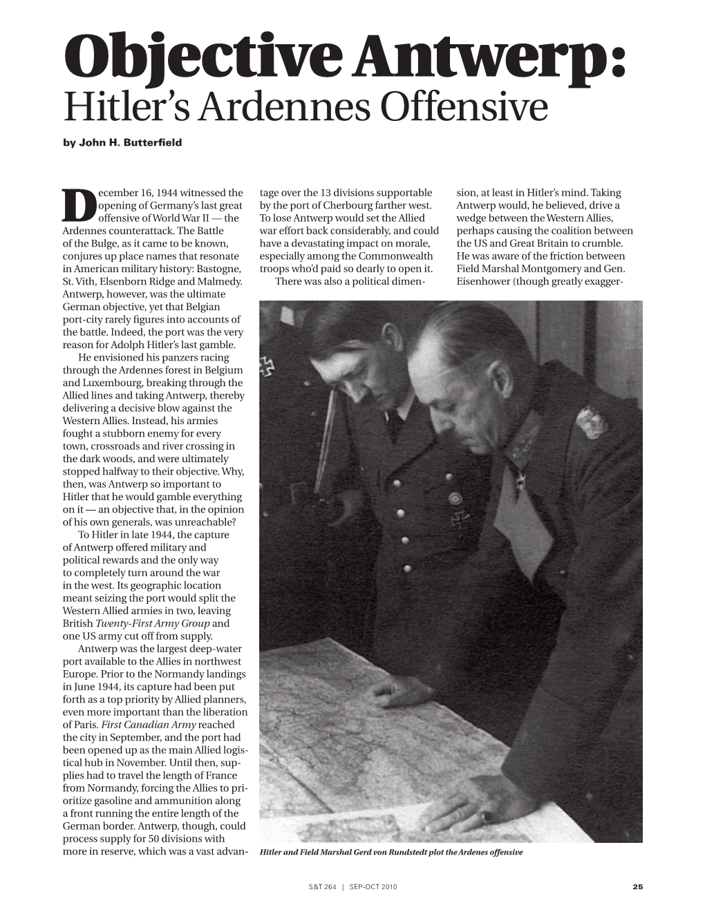 Objective Antwerp: Hitler’S Ardennes Offensive by John H