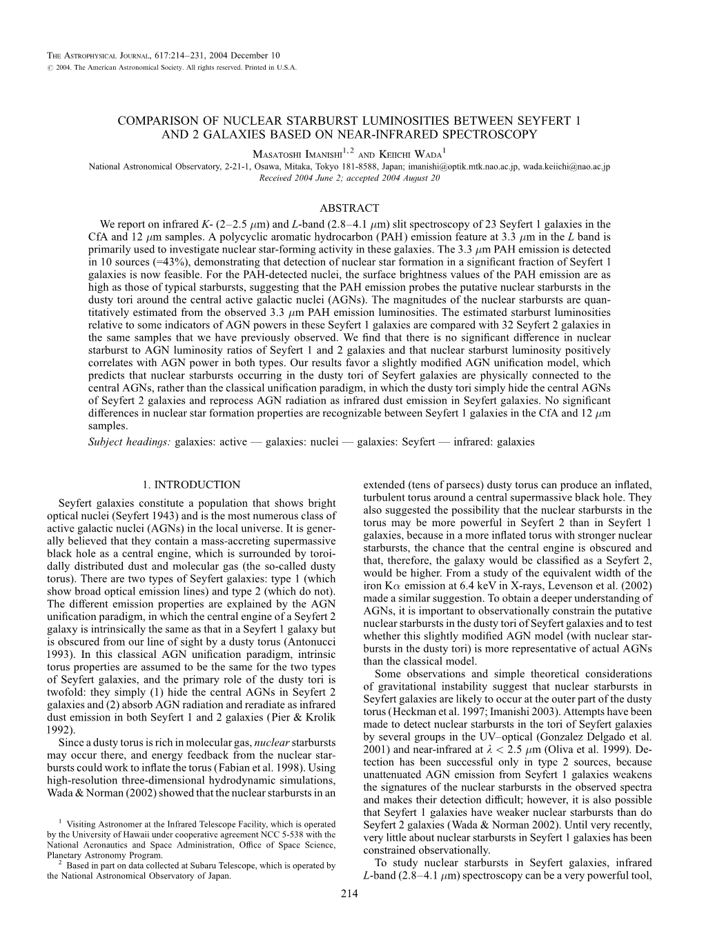 Comparison of Nuclear Starburst Luminosities Between Seyfert 1 and 2 Galaxies Based on Near-Infrared Spectroscopy