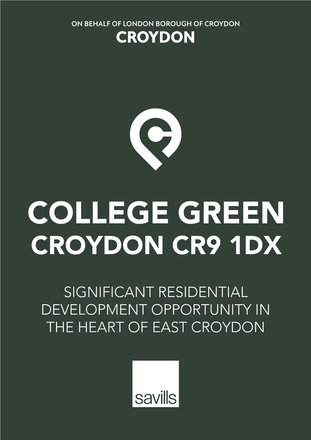 Significant Residential Development Opportunity in the Heart of East Croydon College Green, Croydon Cr9 1Dx College Green, Croydon Cr9 1Dx