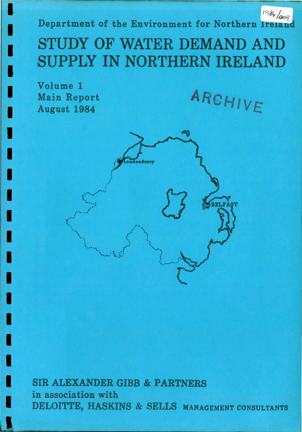 Study of Water Demand and Supply in Northern Ireland