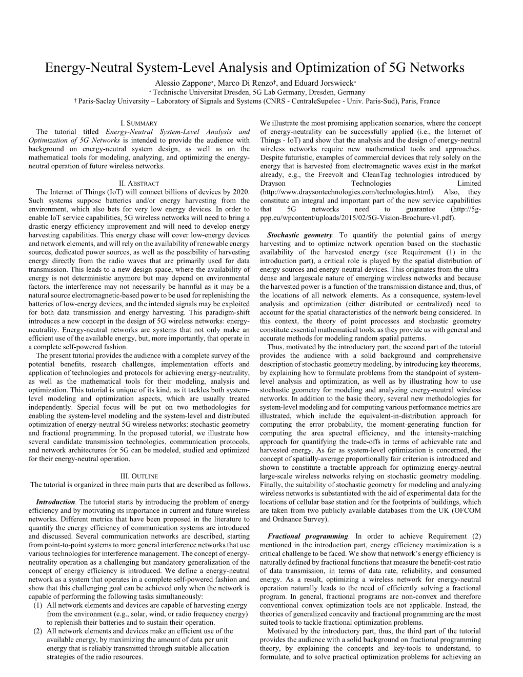 Energy-Neutral System-Level Analysis and Optimization of 5G Networks