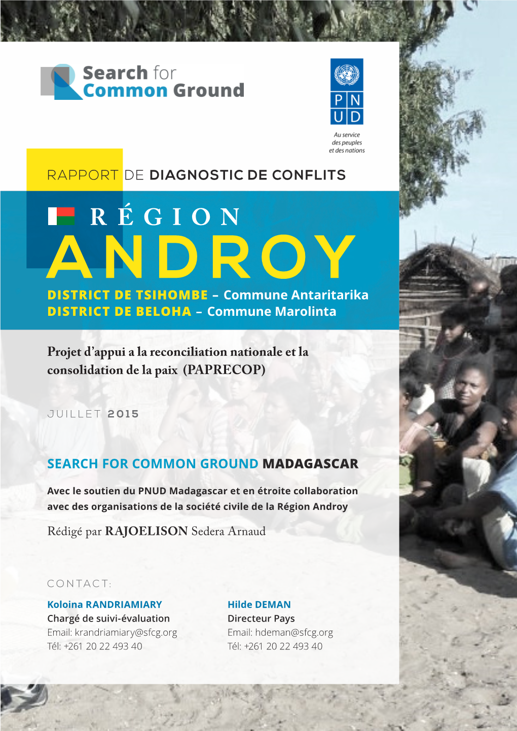 Région Androy | Juillet 2015 1