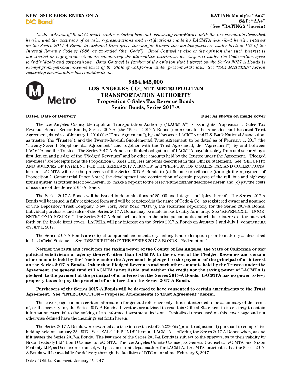 Los Angeles County Metropolitan Transportation Authority