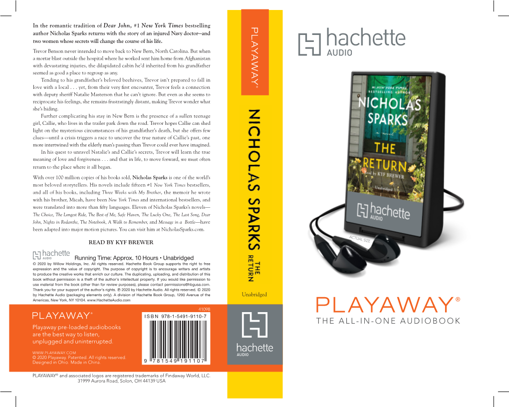 Playaway Pre-Loaded Audiobooks Are the Best Way to Listen, Unplugged and Uninterrupted