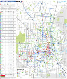 Download METRO System Map PDF