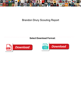 Brandon Drury Scouting Report