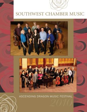Program Book Listing, and Underwrite Free Student Tickets to the Ascending Dragon Music Festival